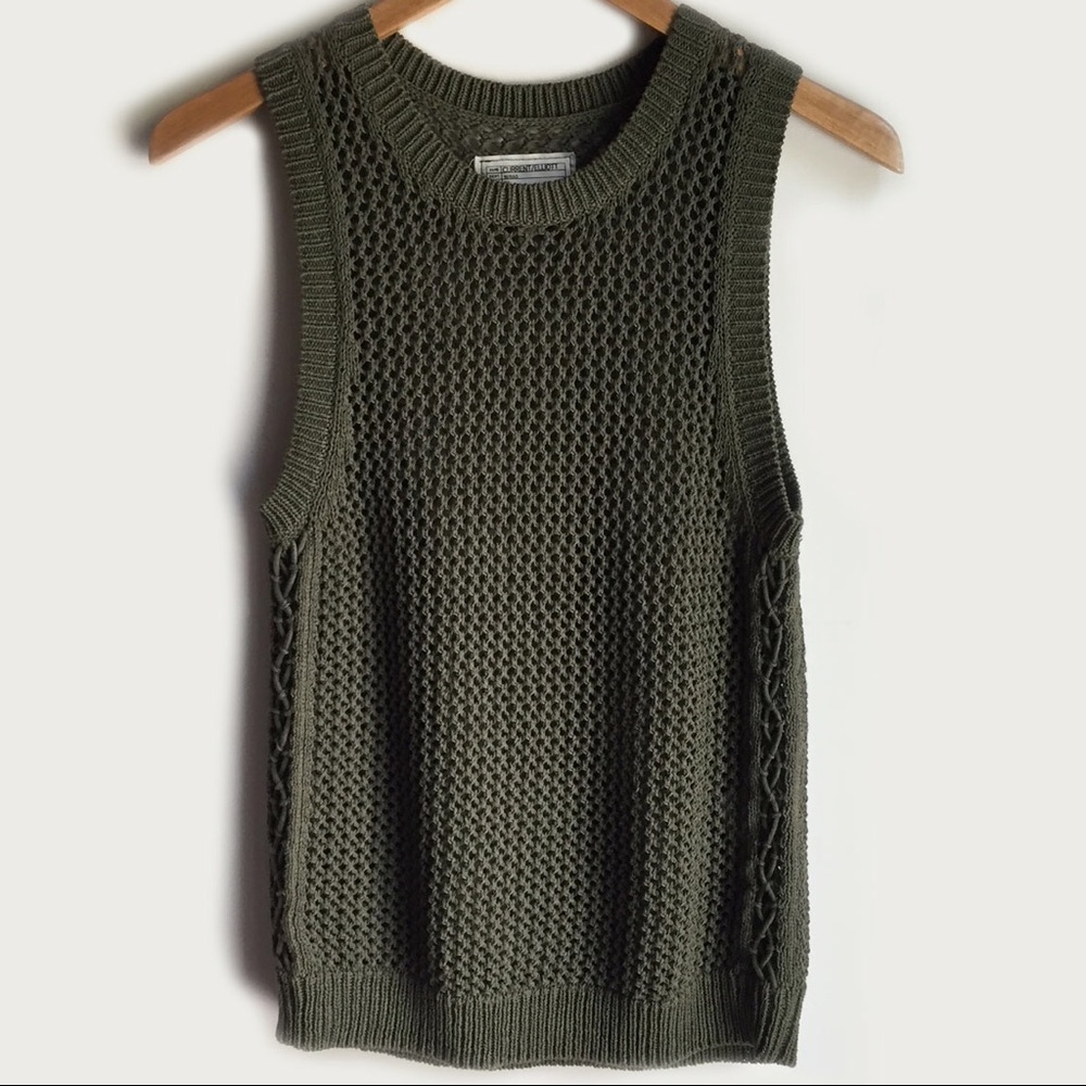 Current Elliott Sleeveless Rope Stitch Tank - Picture 4 of 5